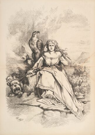 Let us think twice before we let loose the dogs of war by Thomas Nast