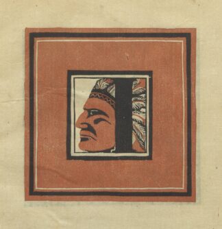 Letters designed and cut on linoleum blocks Pl.09 by Columbia University Teachers College