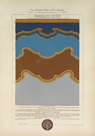 L’harmonie des couleurs Pl.019 by Édouard Guichard