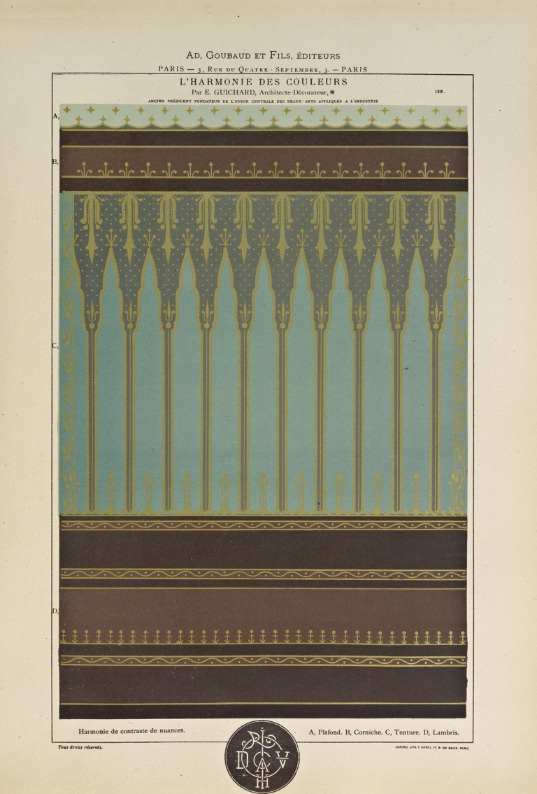 L’harmonie des couleurs Pl.033 by Édouard Guichard