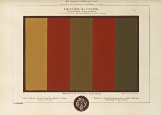 L’harmonie des couleurs Pl.044 by Édouard Guichard