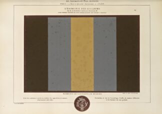 L’harmonie des couleurs Pl.049 by Édouard Guichard