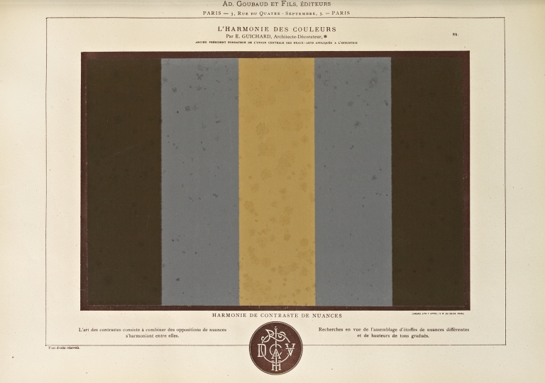 L’harmonie des couleurs Pl.049 by Édouard Guichard