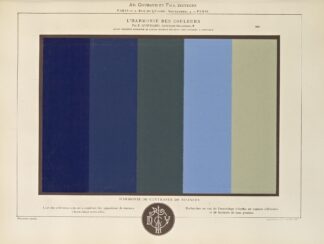 L’harmonie des couleurs Pl.077 by Édouard Guichard