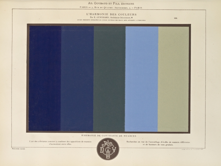 L’harmonie des couleurs Pl.077 by Édouard Guichard