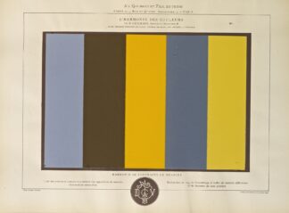 L’harmonie des couleurs Pl.089 by Édouard Guichard