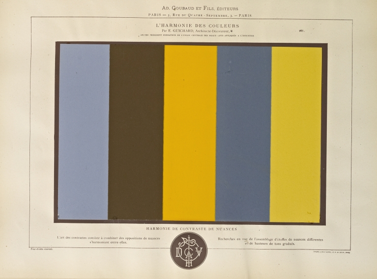 L’harmonie des couleurs Pl.089 by Édouard Guichard
