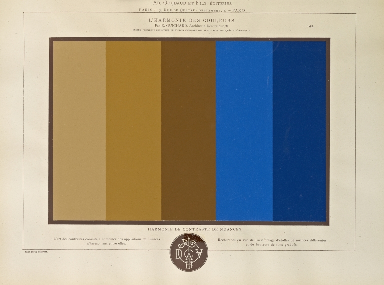 L’harmonie des couleurs Pl.091 by Édouard Guichard