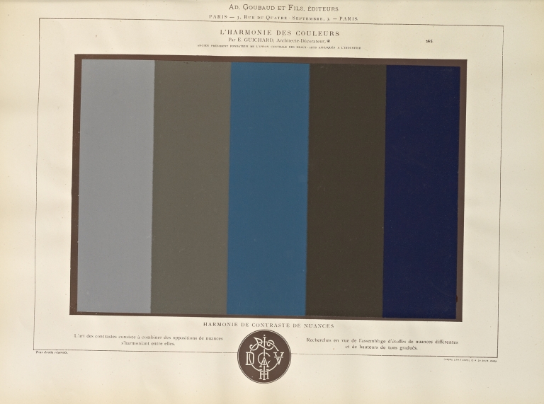 L’harmonie des couleurs Pl.093 by Édouard Guichard