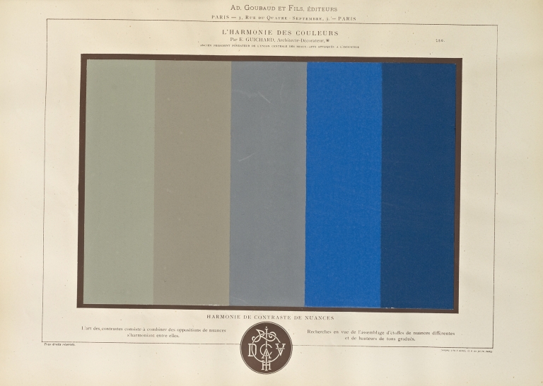 L’harmonie des couleurs Pl.098 by Édouard Guichard