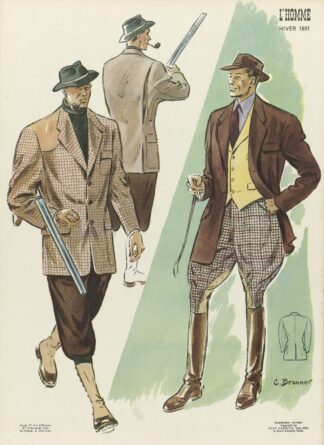 L’Homme, Hiver 1951, Suppl. No 6, No. 72 de Août 1950 by C. Brenner