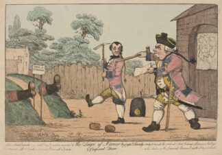 Life and opinions of Tristram Shandy, gentleman; The siege of Namur by Captain Shandy and Corporal Trim by Henry William Bunbury