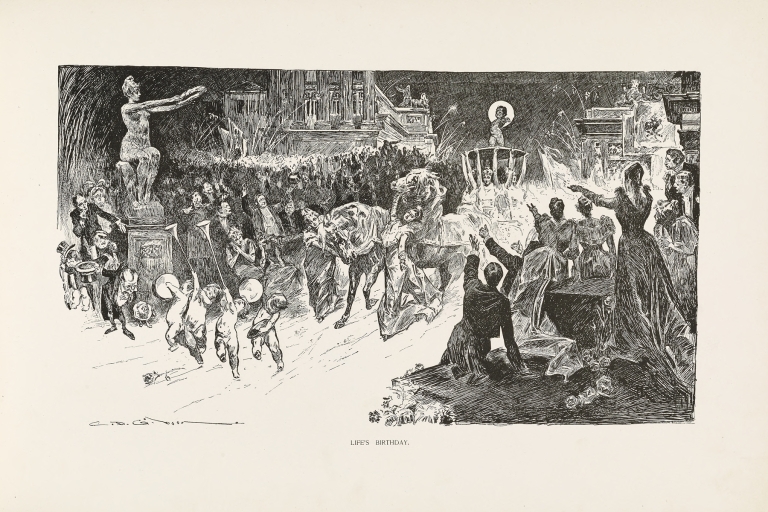 Life’s birthday by Charles Dana Gibson