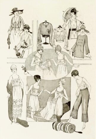 Lingerie and blouses for the trousseau by Anonymous