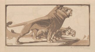 Lions by Bernard Willem Wierink