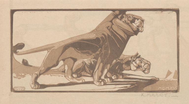 Lions by Bernard Willem Wierink