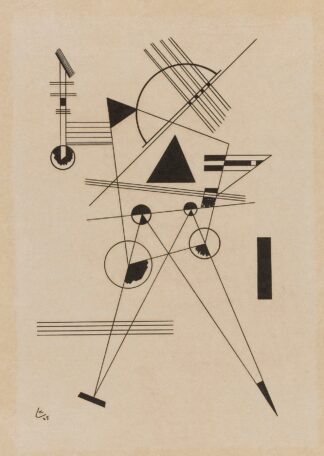 Lithographie No. 1 by Wassily Kandinsky