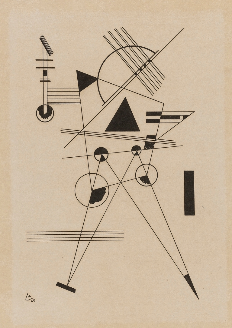 Lithographie No. 1 by Wassily Kandinsky