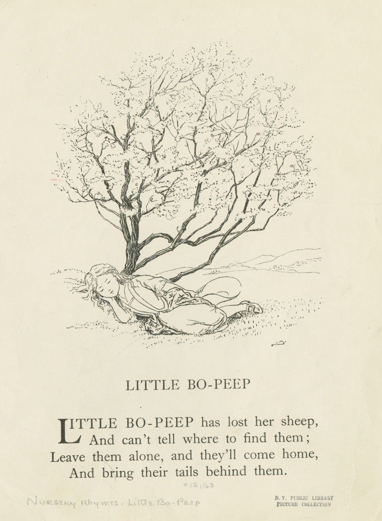 Little Bo-Peep 2 by Leonard Leslie Brooke