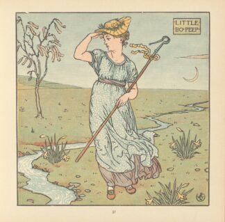 Little Bo-Peep by Walter Crane
