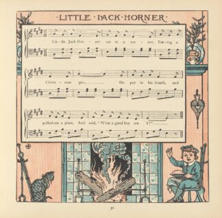 Little Jack Horner by Walter Crane