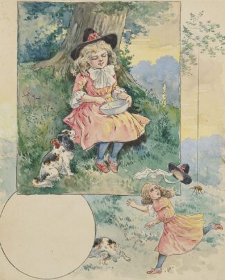 Little Miss Muffet by McLoughlin Bros