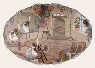 Little songs of long ago – more old nursery rhymes Pl 20 by Henriëtte Willebeek le Mair