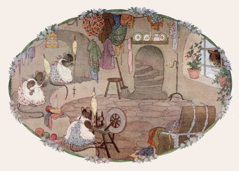 Little songs of long ago – more old nursery rhymes Pl 20 by Henriëtte Willebeek le Mair