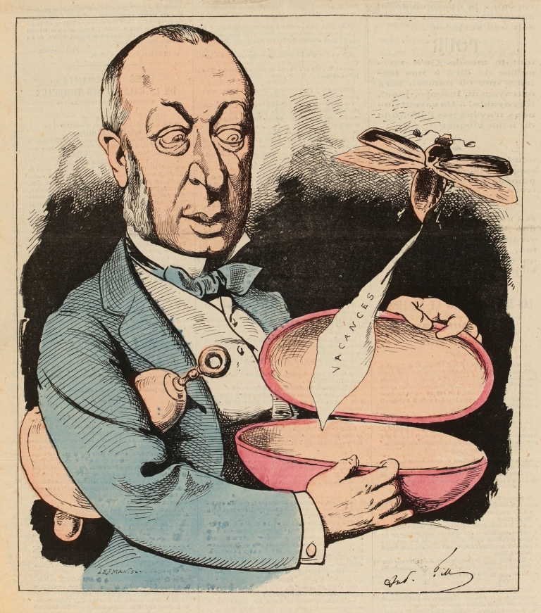 L’œuf de Pâques by André Gill