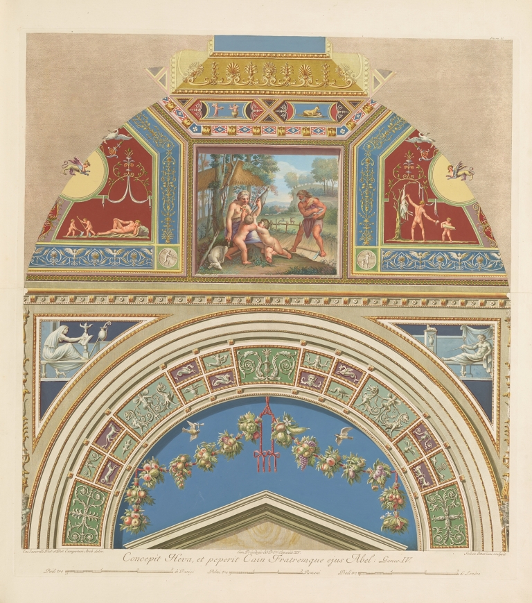 Loggie di Rafaele nel Vaticano Pl.02 by Giovanni Ottaviani
