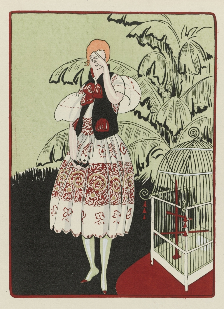 L’oiseau mort ; Robe Tchéco-Slovaque by L'Hom
