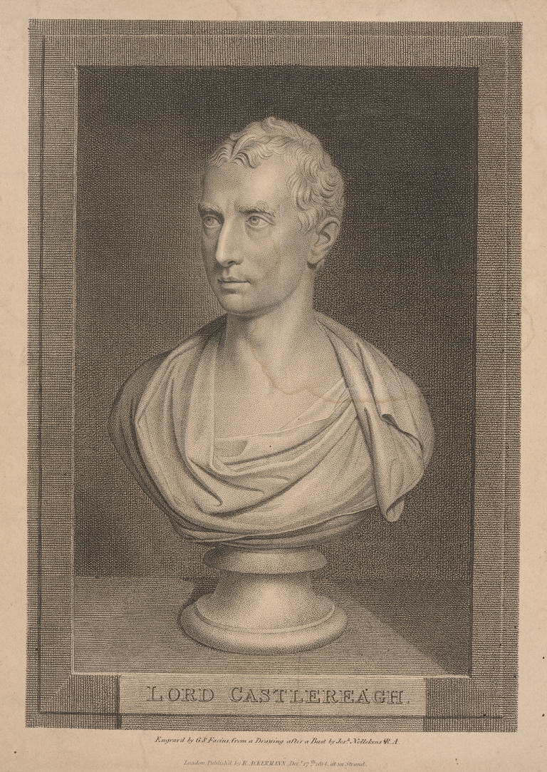 Lord Castlereagh by Georg Sigmund Facius