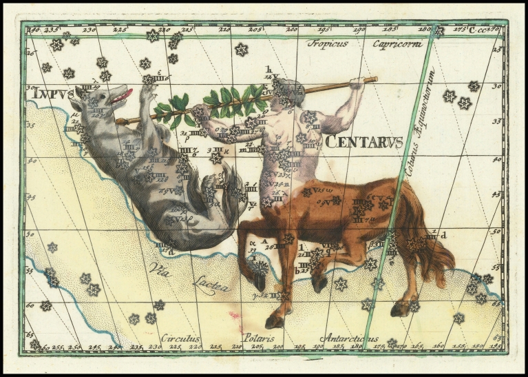 Lupus and Centarus by Corbinian Thomas
