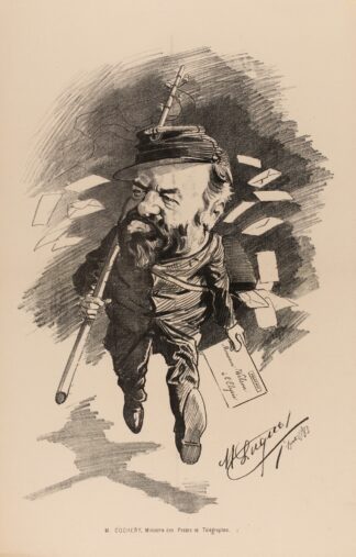 M.Cochery, Ministre des Postes et Télégraphes by Manuel Luque