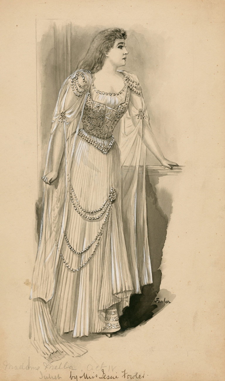 Madame Melba as Juliet, act IV by Jessie Fowler