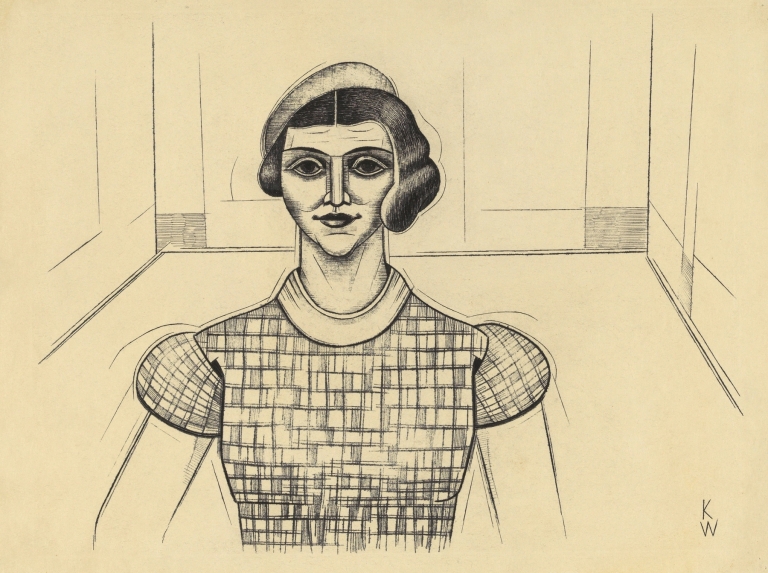 Mädchen by Karl Wiener