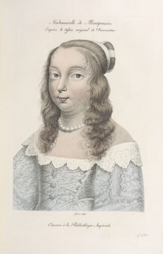 Mademoiselle de Montpensier by Nicolas Xavier Willemin