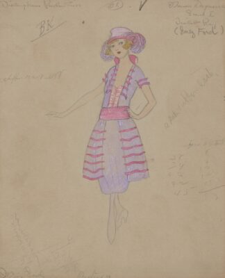 Maison Daguerre-Scene I-Violet Ray by Helen Marguerite O'Kane