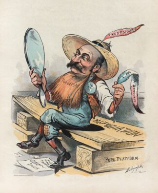Making-up for a new rôle by Louis Dalrymple