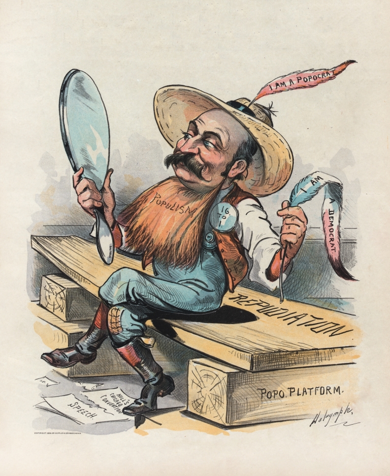 Making-up for a new rôle by Louis Dalrymple