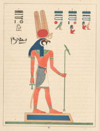 Mandou [Montu], Mandou-Ré, Mandou-Ri. by Léon-Jean-Joseph Dubois