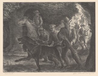 Manhunt by John Steuart Curry