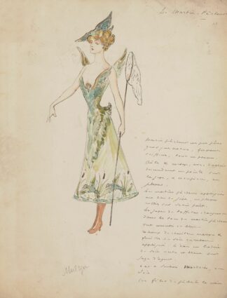 Maquettes de costumes en M by Charles Bétout