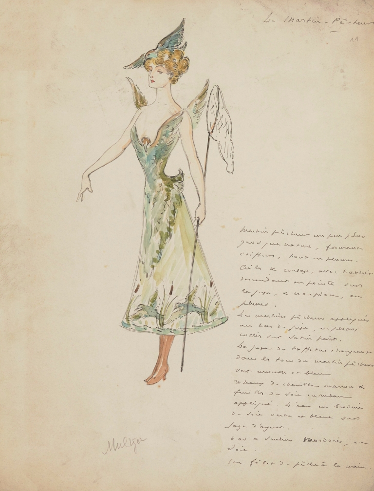 Maquettes de costumes en M by Charles Bétout
