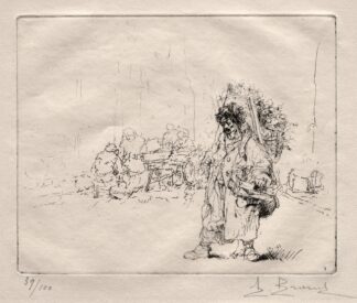 Marchand a la Hotte by Auguste Brouet