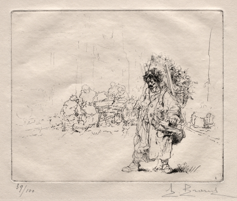 Marchand a la Hotte by Auguste Brouet