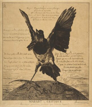 Margot la Critique by Félix Bracquemond