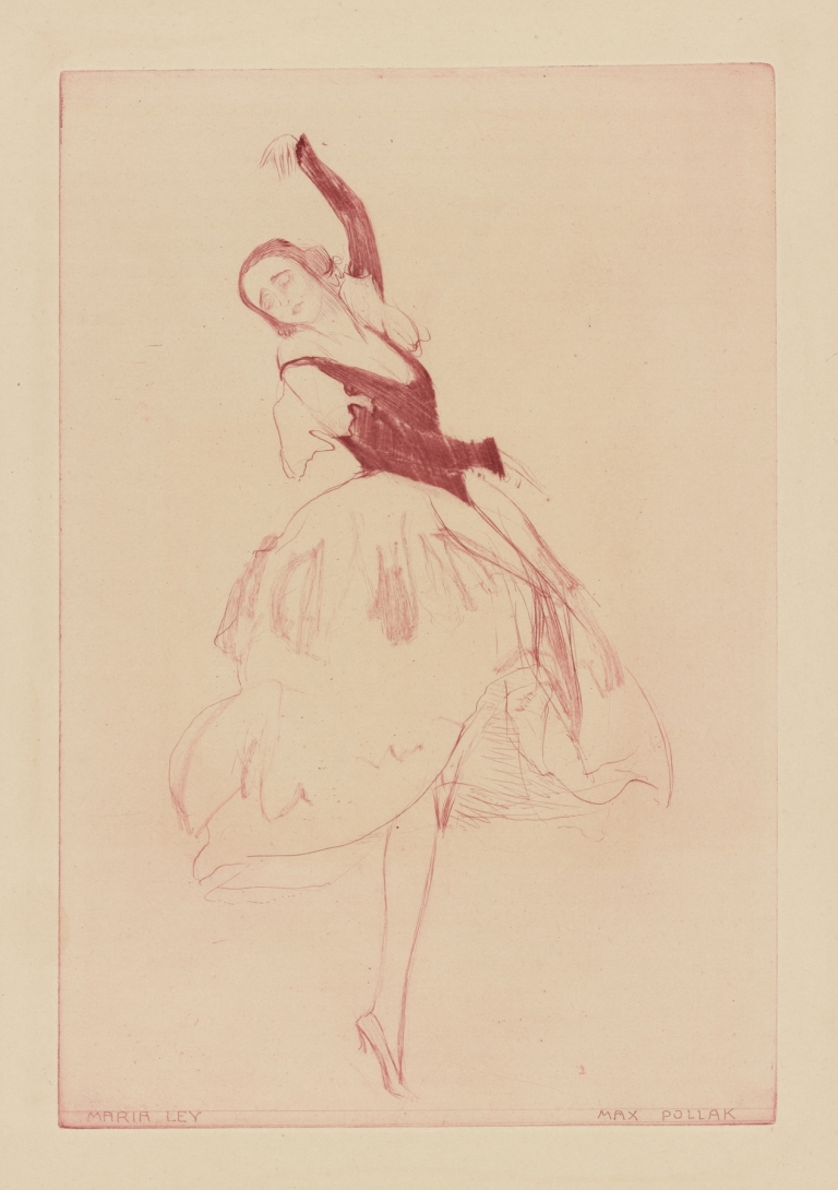 Maria Ley by Max Pollak