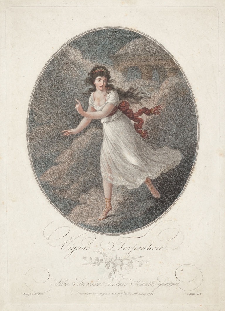Maria Medina Vigano by Joseph Dorffmeister