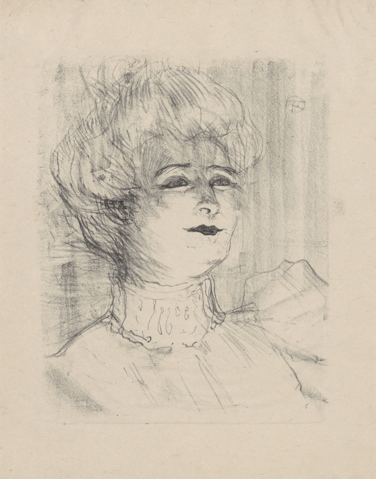 Marie-Louise Marsy by Henri de Toulouse-Lautrec